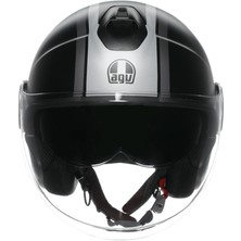 Agv Yarım Eteres Mondello Matt Black Grey Kask