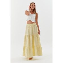 Müslin Etek Sarı