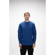 Bad  Bear Corner Crewneck Erkek Sweatshirt Mavi