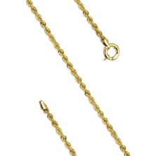 Fiyonk Kuyumculuk 14 Ayar Altın Burgu Bileklik 2.65 mm