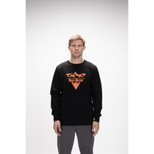 Bad Bear Mountaın Crewneck Erkek Sweatshirt Siyah