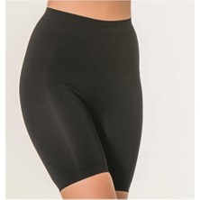 Lacivert Tekstil Layza Form Uzun Paça Şort Korse 11004