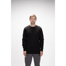 Bad  Bear Corner Crewneck Erkek Sweatshirt Siyah