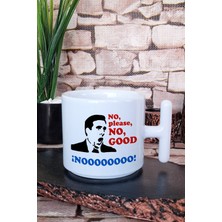 Michael Scott No Please No The Office Baskılı T Kulplu Latte Fincanı Kupa Bardak