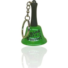 Anahtarlık Resepsiyon  Zil Ring For A Smile Yeşil