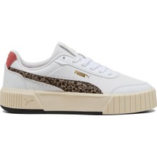 Puma 403515 Carina Mia Animal Flair Spor Ayakkabı Beyaz