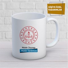 Kişiye Özel Isim Yazılabilir Müdür Yardımcısı Kupa Bardak