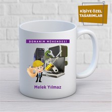 Kişiye Özel Isim Yazılabilir Donanım Mühendisi Kupa Bardak
