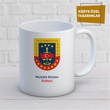 Kişiye Özel Isim Yazılabilir Jandarma Kupa Bardak