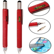 Çok Fonksiyonlu Mimar Mühendis Kalem Kırmızı