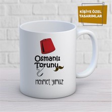 Kişiye Özel Isim Yazılabilir Osmanlı Torunu Kupa Bardak
