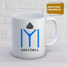 Kişiye Özel Isim Yazılabilir Kayı Boyu Kupa Bardak