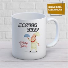 Kişiye Özel Isim Yazılabilir Master Chef Kupa Bardak