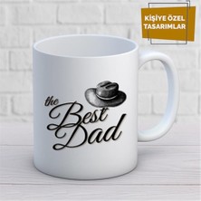 Kişiye Özel Isim Yazılabilir Best Dad Kupa Bardak