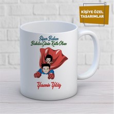 Kişiye Özel Isim Yazılabilir Babalar Günün Kutlu Olsun Kupa Bardak