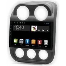 Maygo MYG-8128 Serisi Jeep Compass 2009-2016 Model Uyumlu 8gb Ram 128GB Hafıza QLED Carplay Android Auto Destekli Multimedya Oem Navigasyonlu Teyp