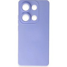 Xiaomi Redmi Note 13 Pro 4g Kılıf Nano Içi Kadife Silikon - Lila