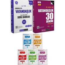 2026 Kpss Ezberbozan Vatandaşlık Soru 30 Deneme  - 5 Ders 31 Deneme