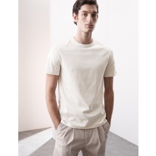 Marks & Spencer Pure Supima® Slim Fit Premium Pamuklu T‑Shirt