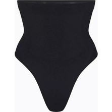 Skims Seamless Sculpt High-Waist Thong, Dikişsiz Yüksek Bel Külot