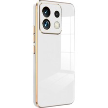 Xiaomi Redmi Note 13 Pro 5g Kılıf Volet Silikon - Beyaz