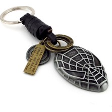 Örümcek Adam Spiderman Peter Parker Deri Metal Anhatarlık KC344