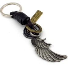 Melek Kanadı Angel Kanat Deri Metal Anhatarlık KC347