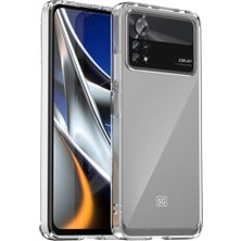 Pocophone X4 Pro 2.0 mm Korumalı Şeffaf Silikon Kılıf