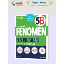Fenomen Yayıncılık Fenomen 5. Sınıf Fen Bilimleri (B) Soru Bankası Tekil Ürün 2025 Basım Türkçe 250 Sayfa