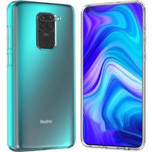 Xiaomi Redmi Note 9 2.0 mm Korumalı Silikon Kılıf Şeffaf