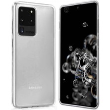 Samsung Galaxy S20 Ultra 2.0 mm Korumalı Silikon Kılıf Şeffaf