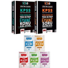 2026 Kpss Lise Ön Lisans Tek Kitap Efsane Konu Soru  - 5 Ders 31 Deneme