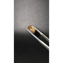 4.44CT 10.6x8.3mm Oval Natural 6 Ray Star Sapphire Unheated