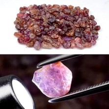 103.53CT 142PCS Lot Rough Multi Color Sapphire - Unheated, Madagascar Gems