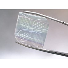 28.00CT 33.5X28.4MM Natural Carving Fluorite