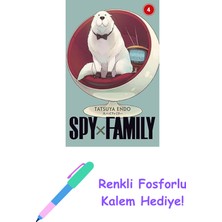Spy x Family 4. Cilt + Renkli Fosforlu Kalem