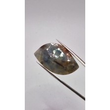 34.39CT 34.9X21MM Rose Cut Natural Sapphire