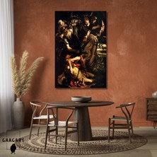 Tekli Dikey Kanvas Caravaggio Aziz Paul'un Dönüşümü