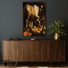 Tekli Dikey Kanvas Caravaggio Aziz Pavlus'un Din Değiştirmesi