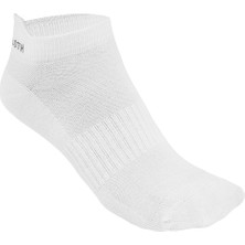 Musclecloth Beyaz Low Cut Çorap 42 - 46 Nefes Alabilir Yapı ile Rahat Spor Kullanımı