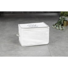 Yatak Altı Baza Hurcu Fermuarlı Düzenleyici Ipli Kazak Hurcu 30 x 22 x 20 cm 104188