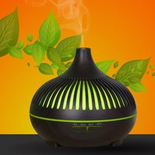 Hava Nemlendirici Vazo LED Lamba Aroma Difüzörü Koku Giderici Oda Kokusu Buhar Makinesi