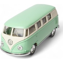 Çek Bırak 1962 Metal Model Klasik Oyuncak Volkswagen T1 Minibüs Pastel Yeşil