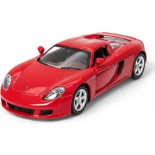 Çek Bırak Metal Model Oyuncak Porsche Carrera Gt 2010 Kırmızı