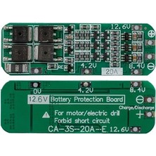 3s 20A Bms Devresi Lityum Batarya Şarj Modülü BMS-24031 (5060)