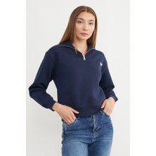 3 Iplik Üçgen Metal Armalı Sweatshirt