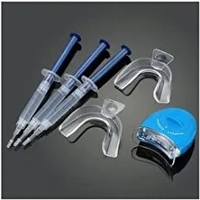 White Light Talay Diş Beyazlatma Kiti 3 Ad. Jel Peroksit & Diş Beyazlatıcı Mavi LED Işık