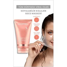The Copper Co Soyulabilir Kolajen Gece Maskesi 50 ml Onarıcı Etkili Tüm Cilt Tipleri İçin