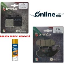 Sym SYMPH0NY St 200 Brenta Fren Balata Takımı Ön ve Arka OB4219
