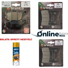 Honda Cbr 600 Rr 2006 ve Cesi Brenta Fren Balata Takımı Ön ve Arka OB4255